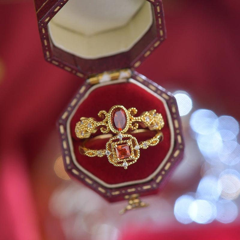 Lustre Ruby Ring