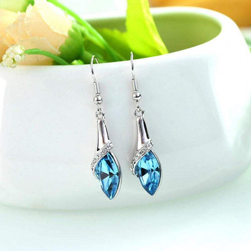Mystic Cat’s Eye Dangle Earrings