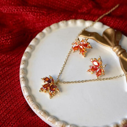 Maple Leaf Necklace