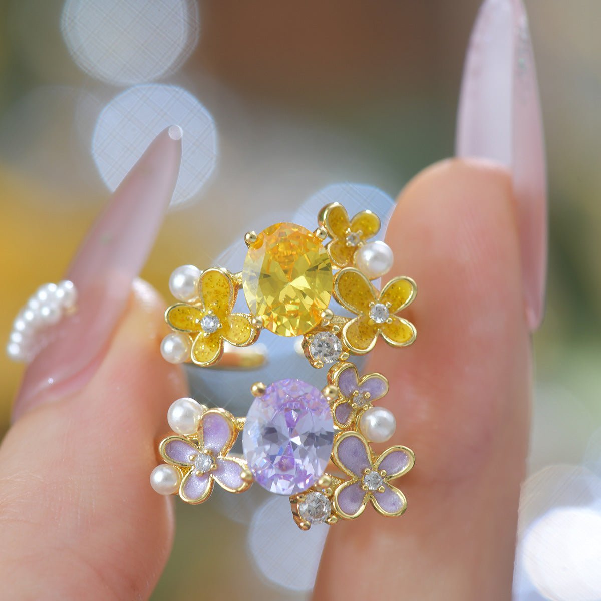 Marigold Citrine Ring