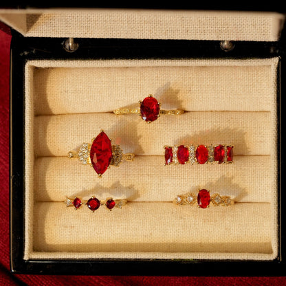 Marquise Ruby Ring