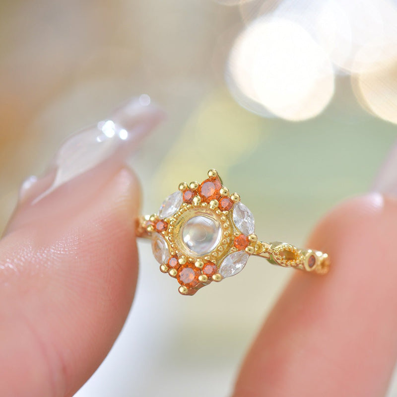Marseille Ring in Amber