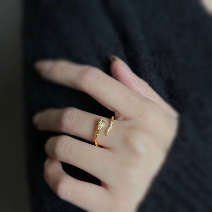 Midnight Serpent Ring