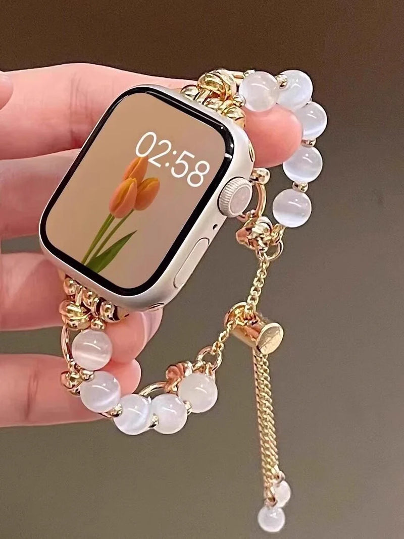 Cat's Eye Stone Apple Watch Bracelet