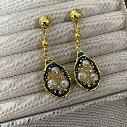 Dream Blue Chinoiserie Earrings