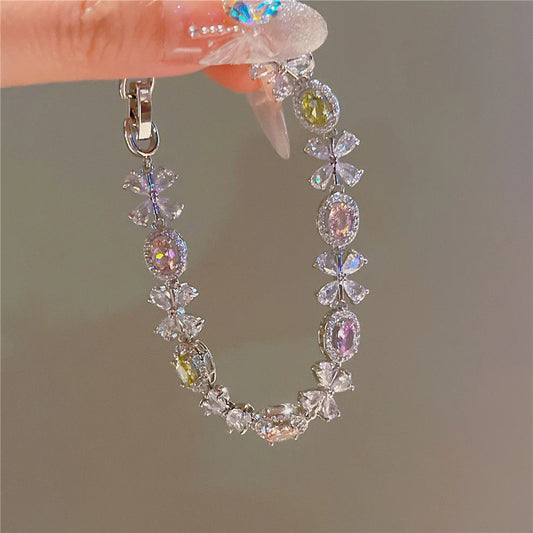 Emsley Silver Bloom Bracelet