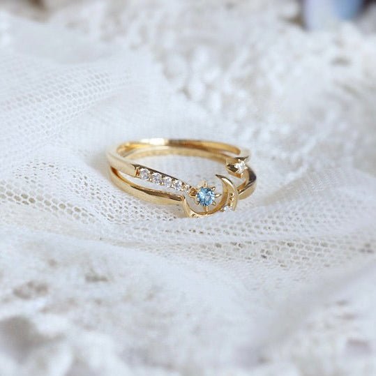 Moon Star Sonata Ring Set