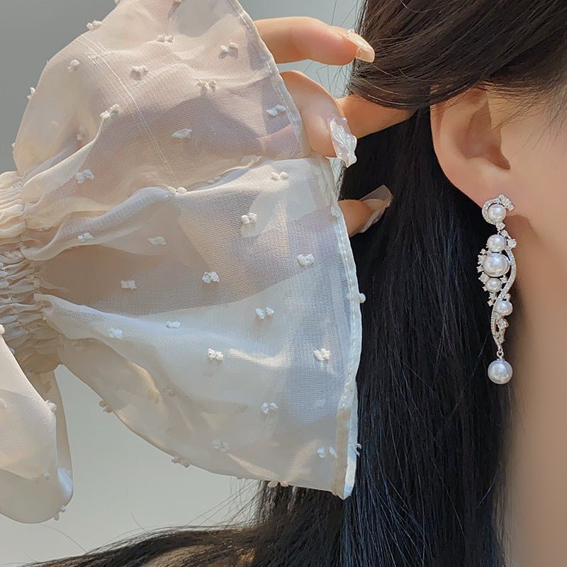 Moonlit Sonata Pearl Earrings