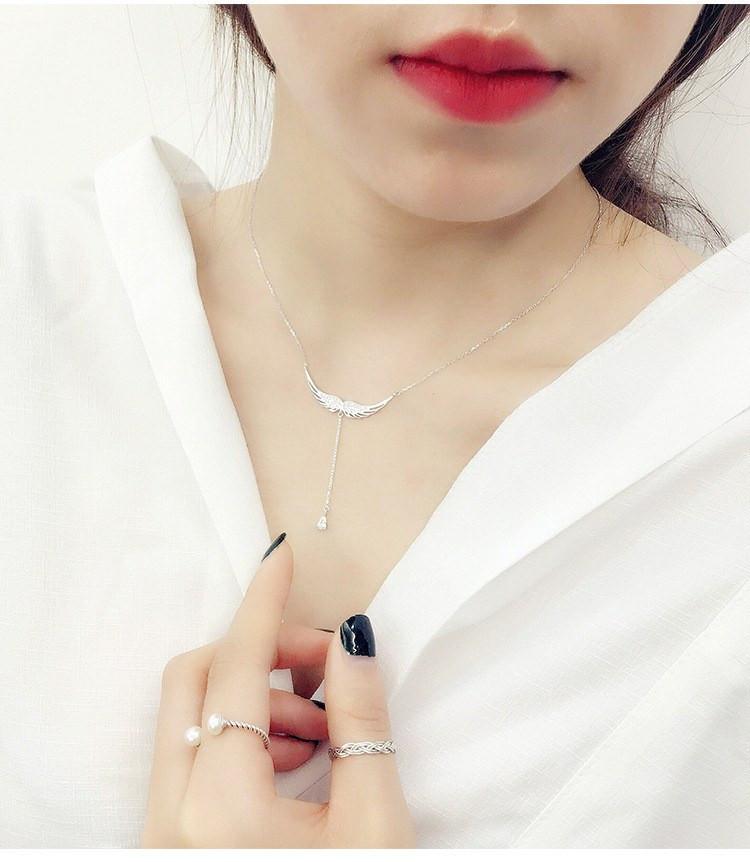 Angel Wings Sterling Silver Necklace