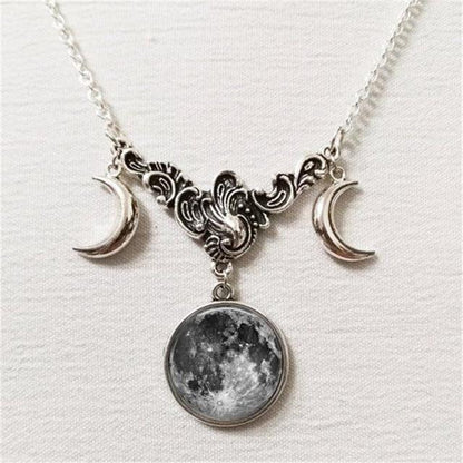 Celestial Moon Goddess Necklace