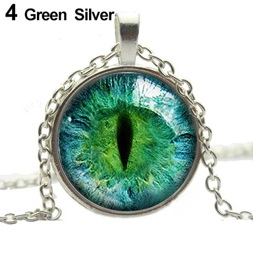 Dragon Eye Cabochon Necklace