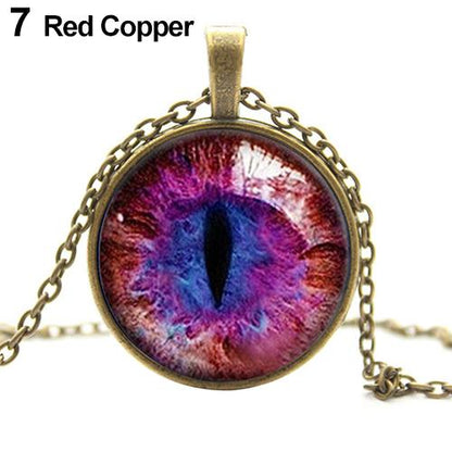 Dragon Eye Cabochon Necklace