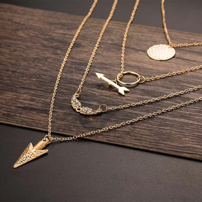Multilayer Arrow Summer Necklace