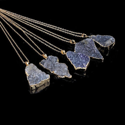 Natural Shape Stone Necklace