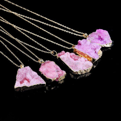 Natural Shape Stone Necklace