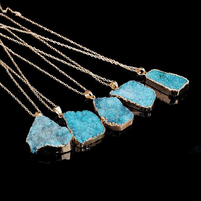 Natural Shape Stone Necklace