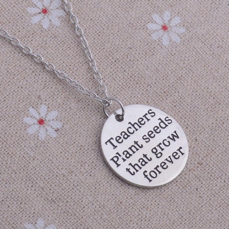 Teacher Inspirational Necklace