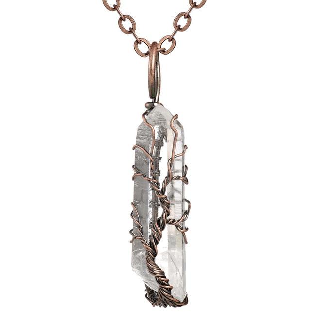Tree of Life Natural Stone Necklace