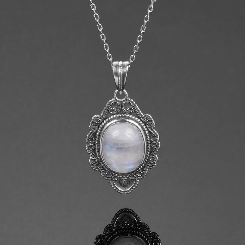Victorian Era Moonstone Necklace