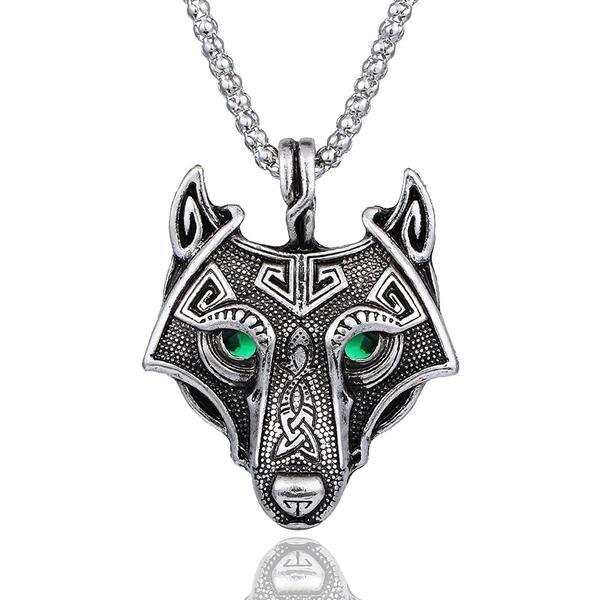 Viking Wolf Necklace