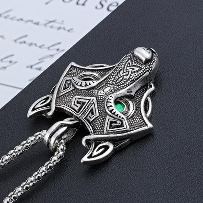 Viking Wolf Necklace