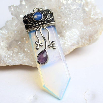 Style Natural Stone Necklace