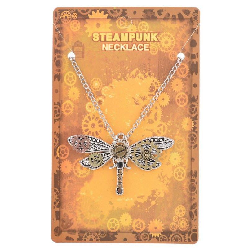 Steampunk Dragonfly Necklace
