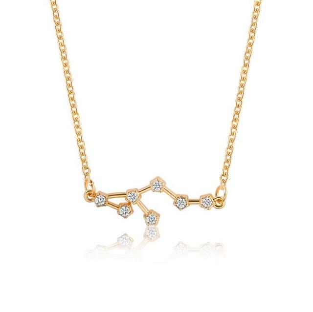 Zodiac Sign Constellation Necklace