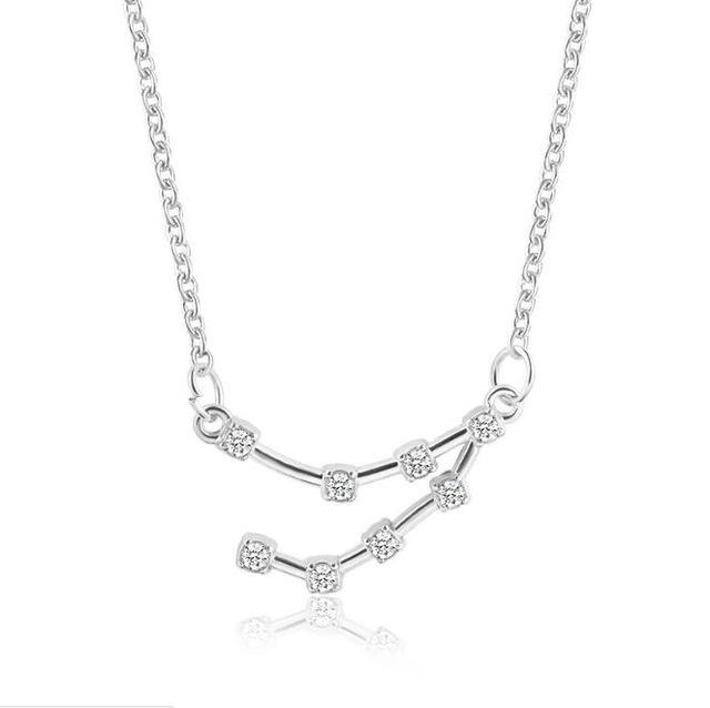 Zodiac Sign Constellation Necklace