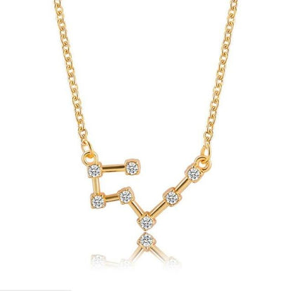 Zodiac Sign Constellation Necklace
