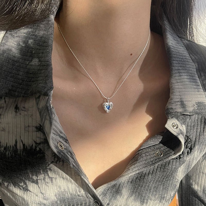 Ocean Heart Necklace