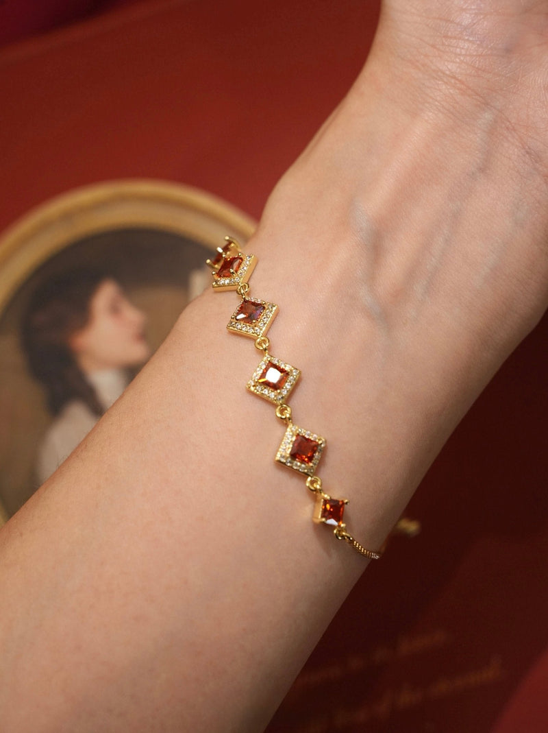 Ophelia Bracelet in Red