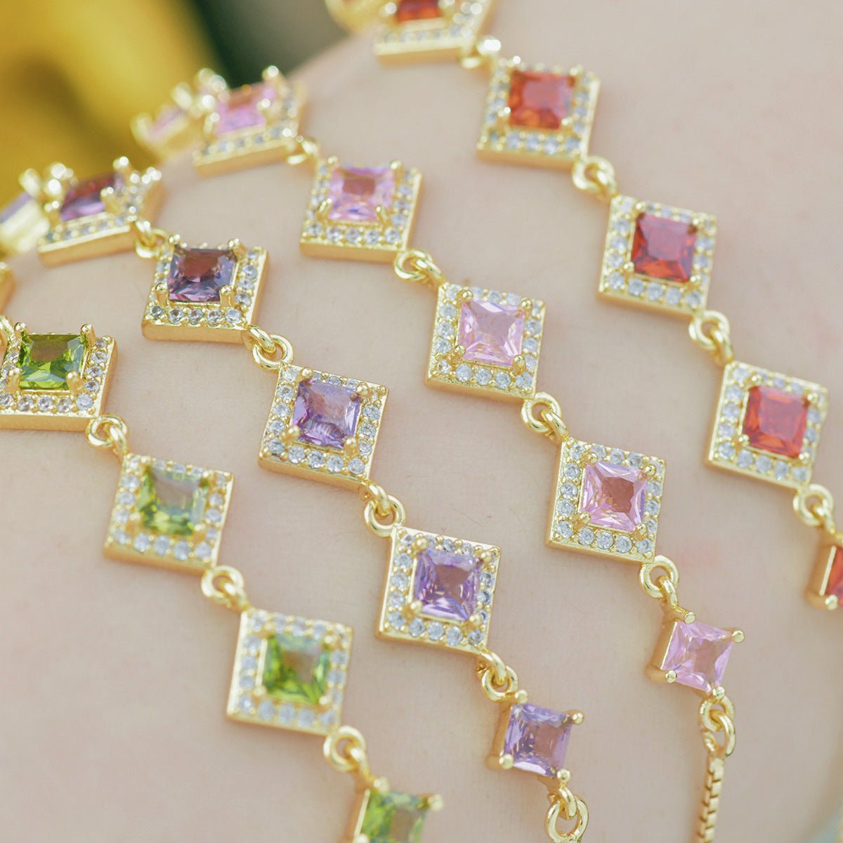 Ophelia Bracelet in Red