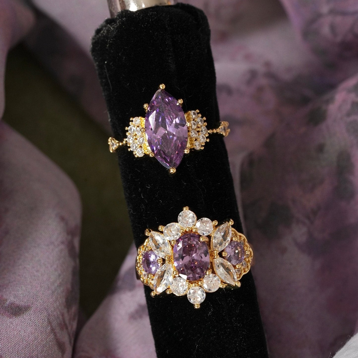 Opulent Amethyst Ring