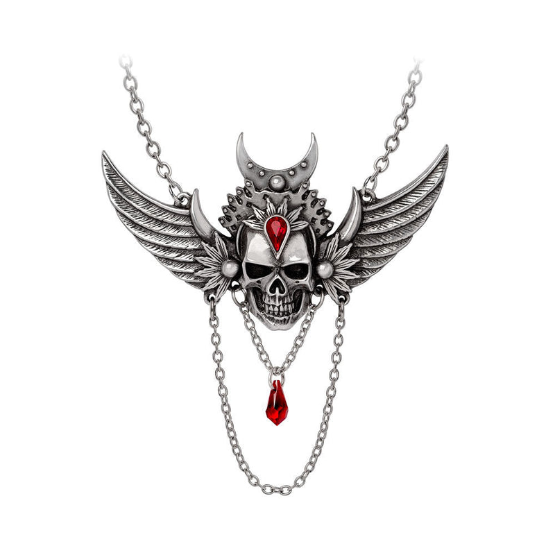 Immortal Ayesha Skull Necklace by Alchemy Gothic