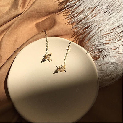 [] Paper Crane Earrings