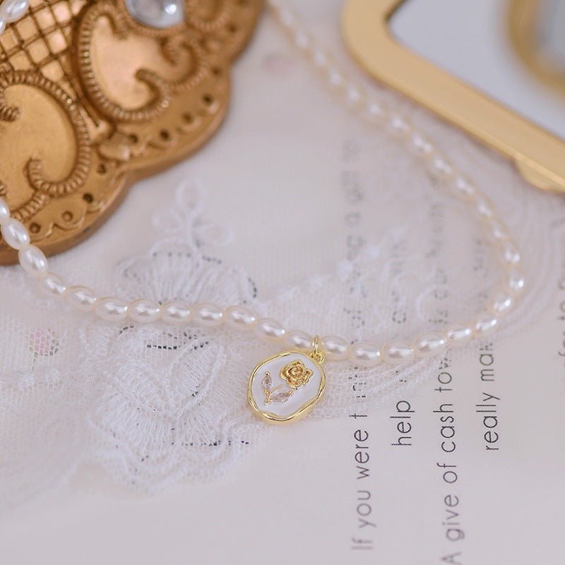 Roselyn Pearl Necklace