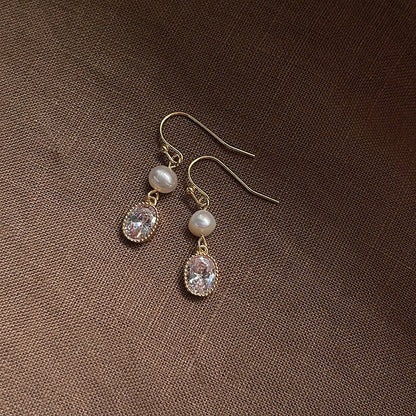 [sample ] Pearl of the Moon Earrings