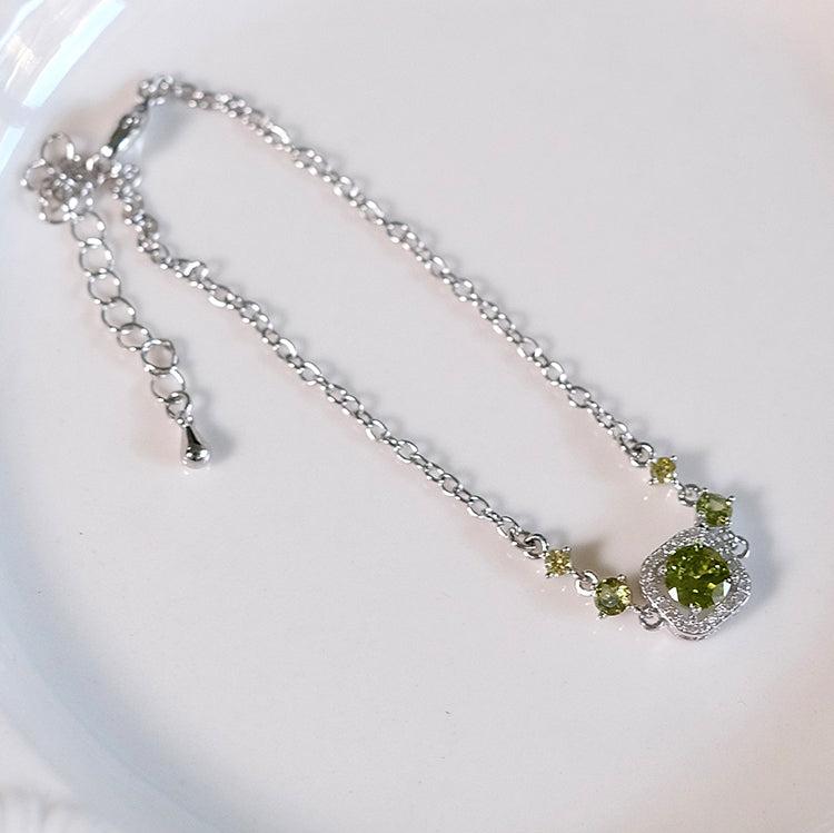 Peridot Baroque Bracelet