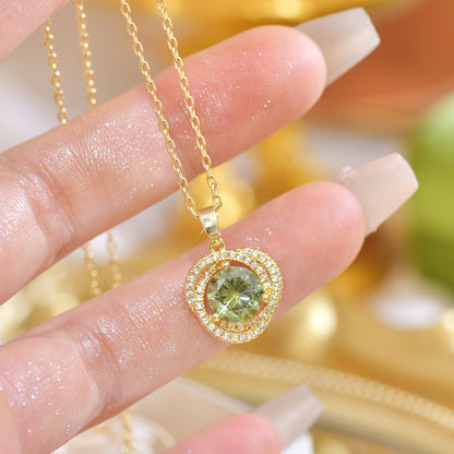 Ivana Peridot Necklace