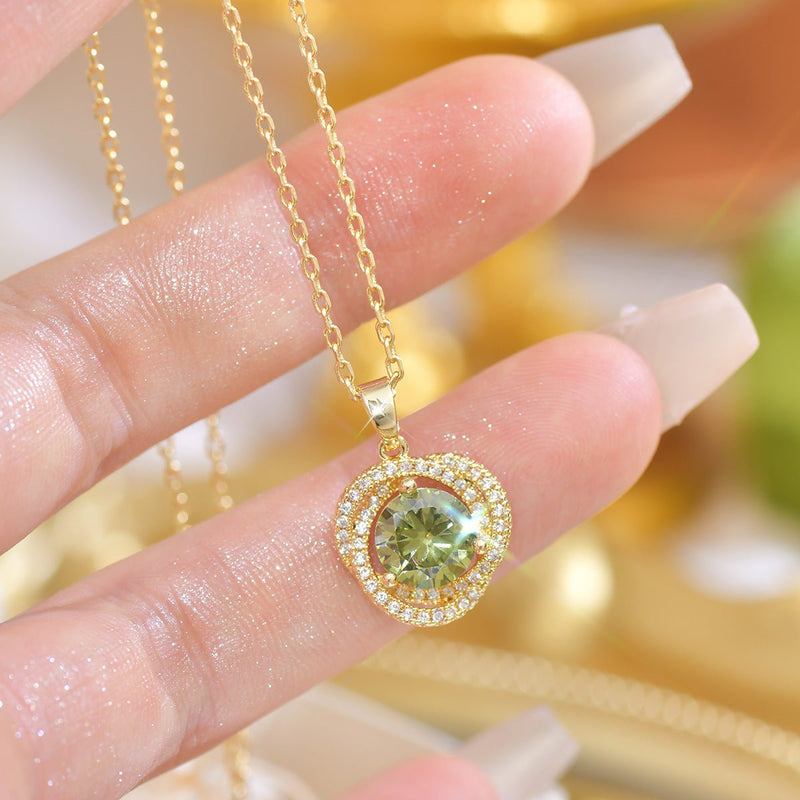 Ivana Peridot Necklace