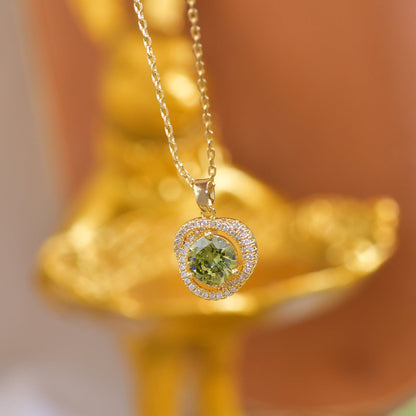 Ivana Peridot Necklace