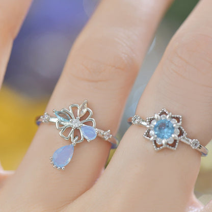 Periwinkle Charm Ring