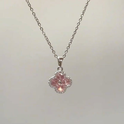 Pink Blossom Necklace