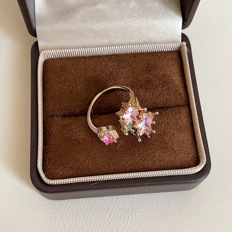 Pink Starlight Ring