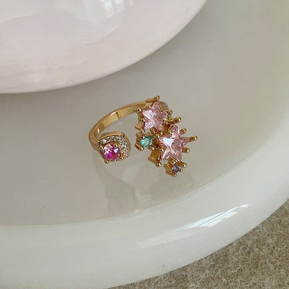 Pink Starlight Ring