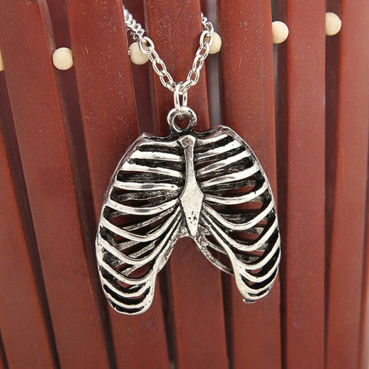 Antique Rib Cage Necklace