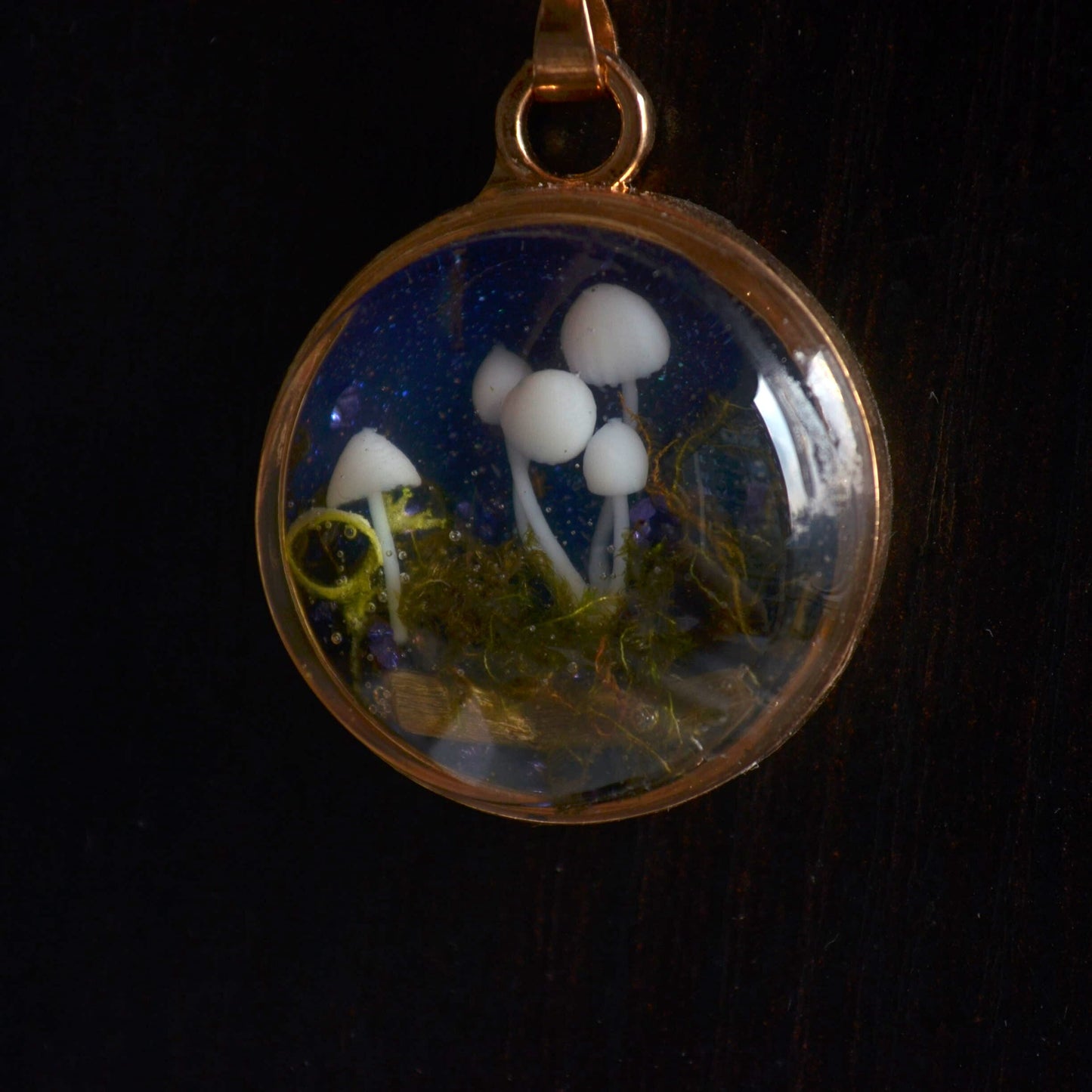 3d Magical Mushroom Necklace