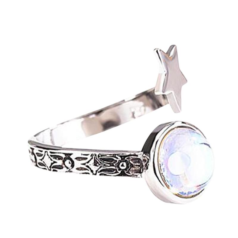 Moonstone Universe Wrap Ring
