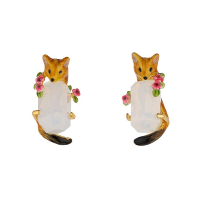 Fox Earrings & Necklace Set